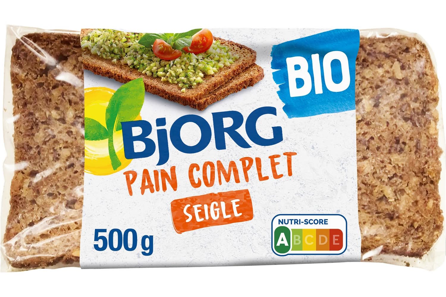 Bjorg - Pain complet de seigle bio (500g)