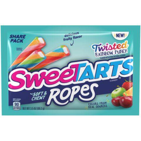 SWEETARTS Ropes Twisted Rainbow 3.5oz