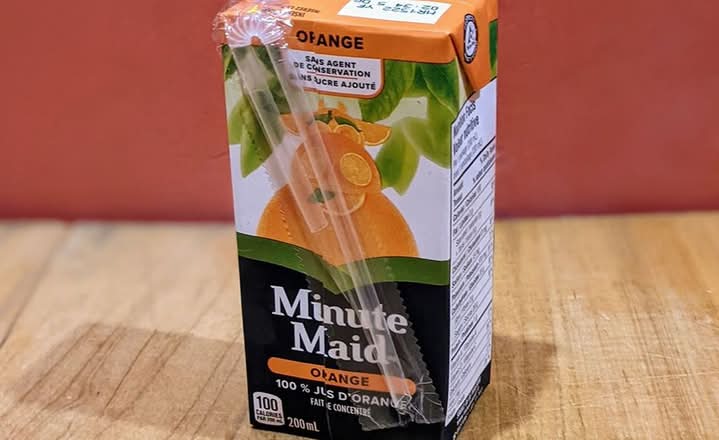 Orange Juice Box