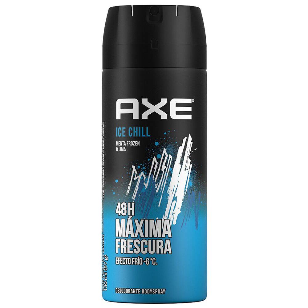 Axe desodorante aerosol bs ice chill seco (150 ml.)