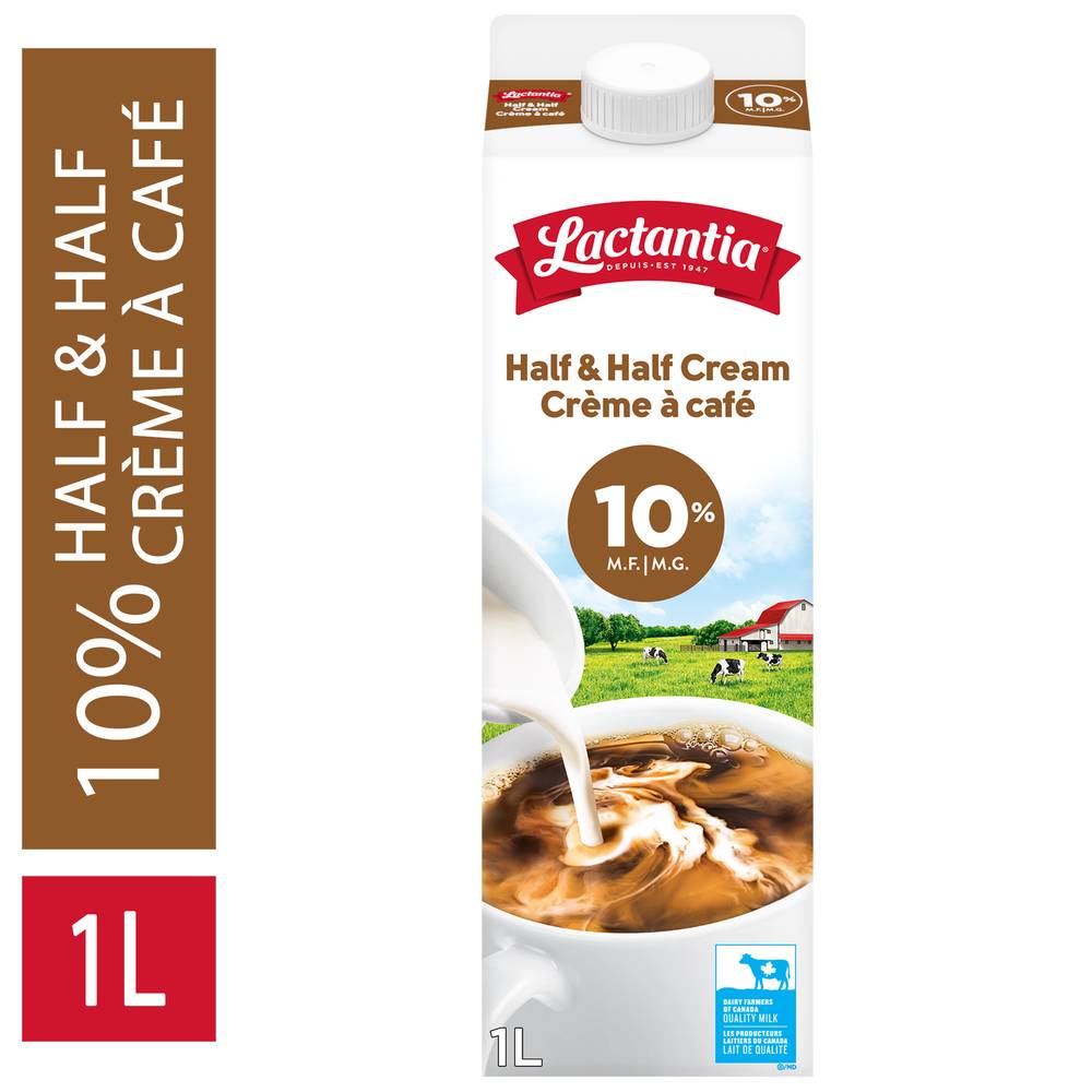 Lactantia 10% Half & Half Cream (1 L)