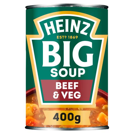 Heinz Beef & Vegetable Chunky Big Soup (400g)