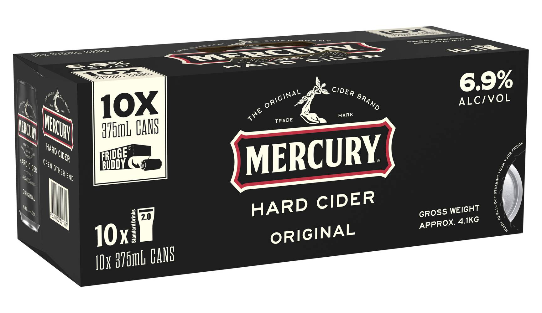 Mercury Hard Cider Can 375mL () X 10 Pack