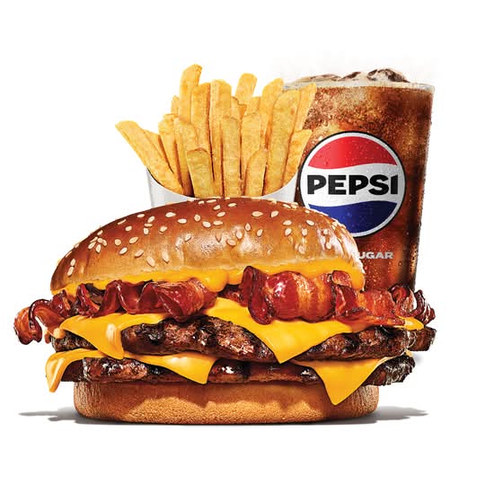 Mega Stacker Bacon Meal