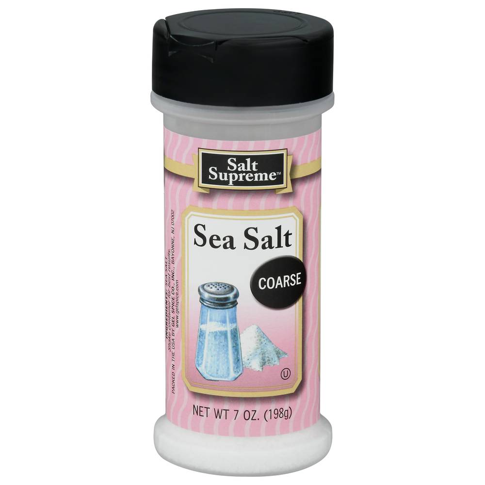 Salt supreme Coarse Sea Salt (7 oz)