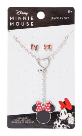 Disney Minnie Mouse Jewelry Set