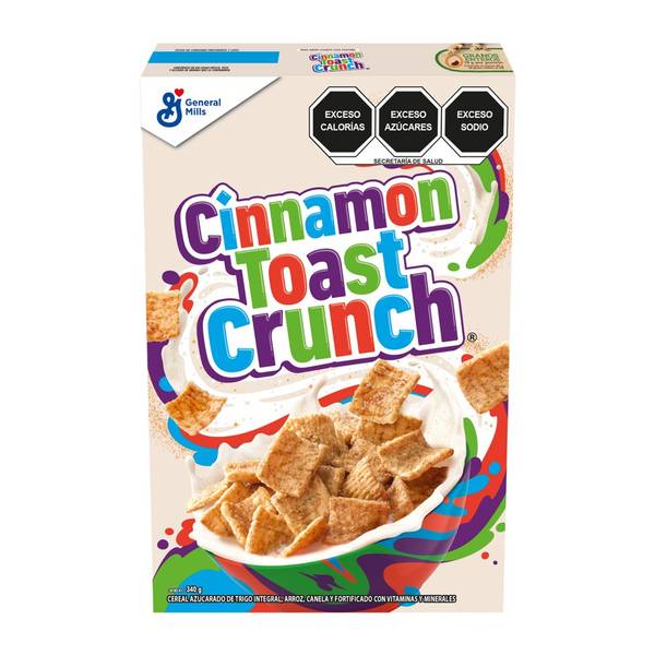Nestlé cereal cinnamon toast crunch (caja 340 g)