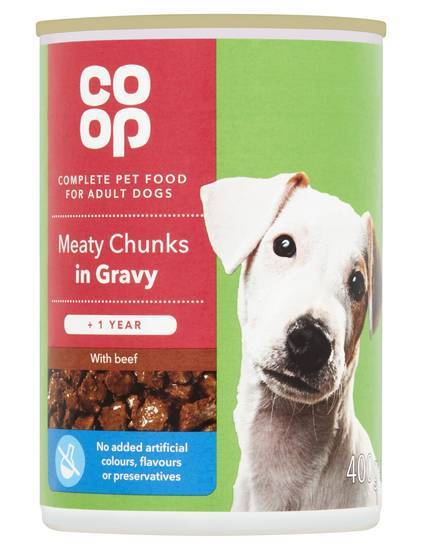 Co Op Dog Meaty Gravy Beef 12 * 400 gms