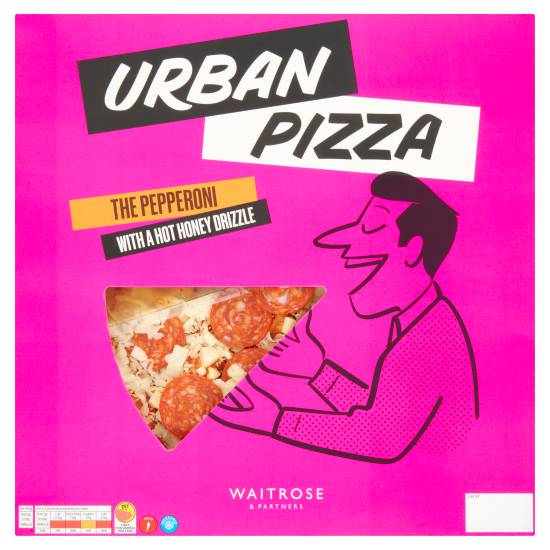 Waitrose & Partners Urban Pizza the Pepperoni With a Hot Honey Drizzle