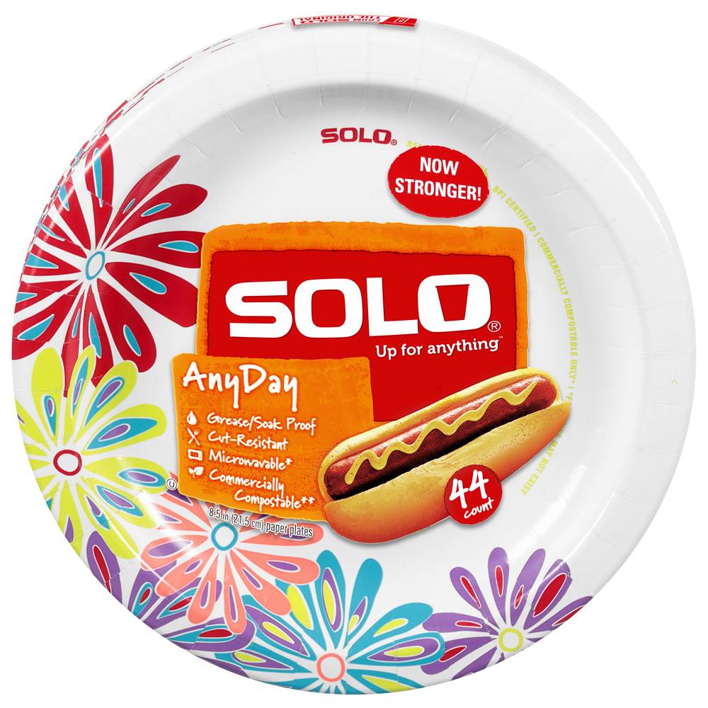 Solo 8.5 In Paper Plates