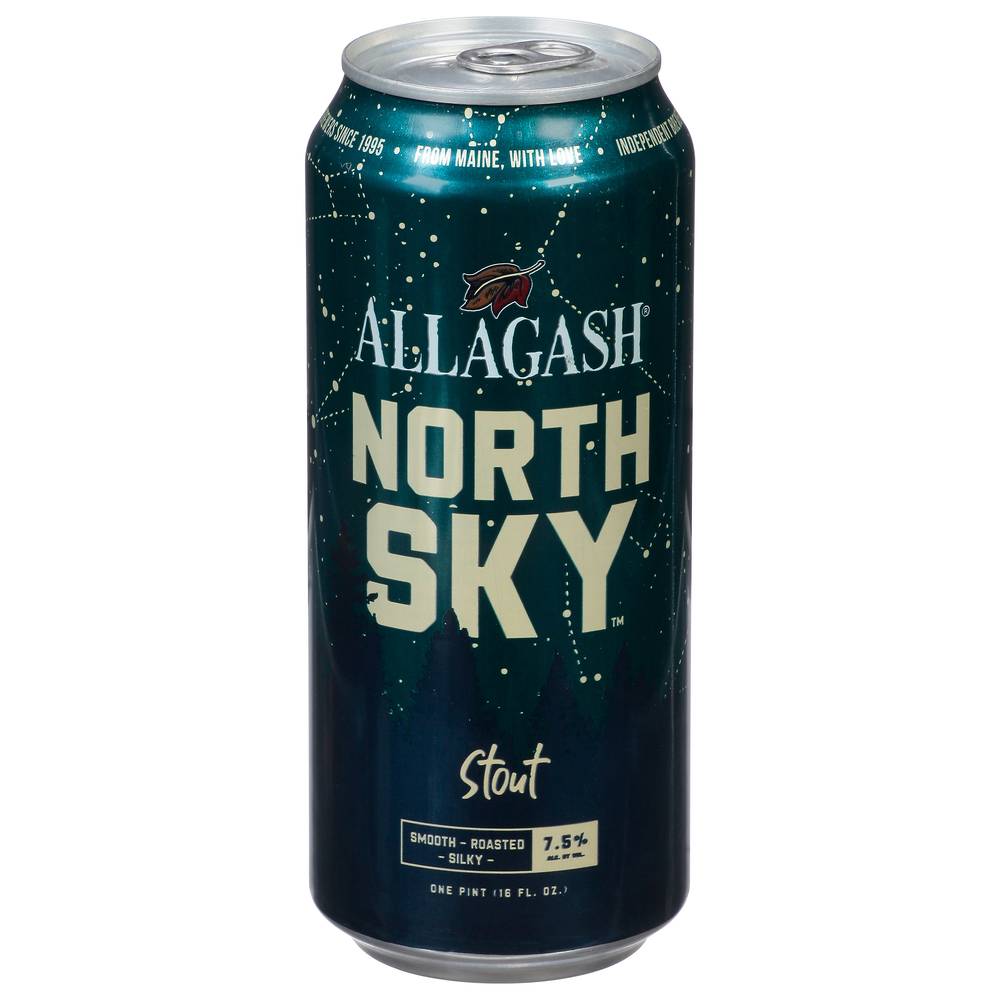 Allagash North Sky Domestic Stout Beer (4 ct, 16 fl oz)