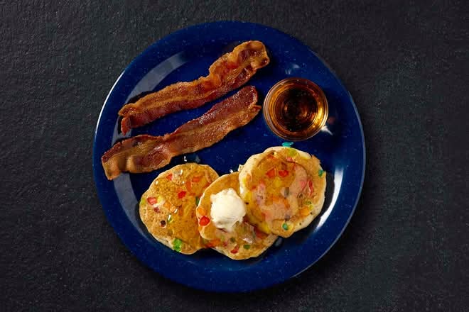 Mini Confetti Pancakes