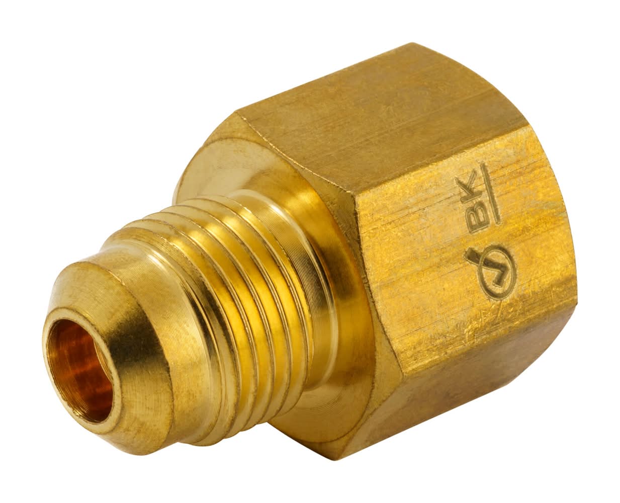 Proline Series 3/8-in x 1/2-in Threaded Flare X Fip Adapter Coupling Fitting