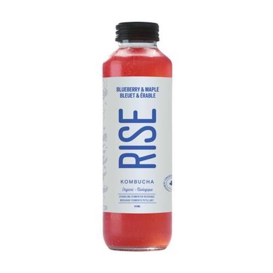 Rise Kombucha B.Berry Maple Tea - 414ml