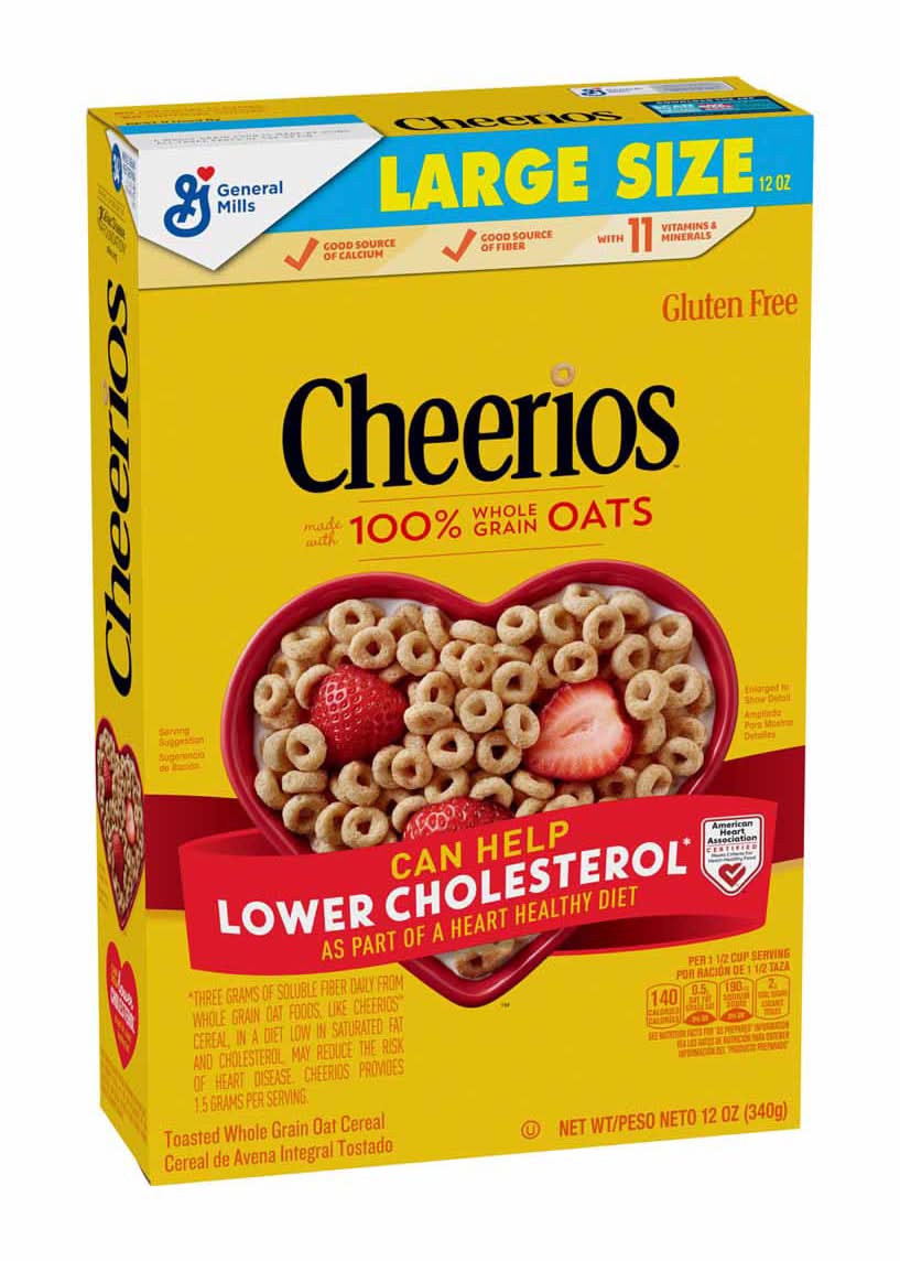 Cheerios Oat Cereal, Toasted, Whole Grain, Large (12 oz)