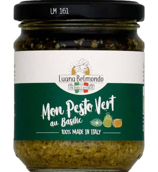 Luana Belmondo - Mon pesto vert au basilic (180g)