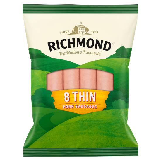 Richmond Pork Sausages (thin)