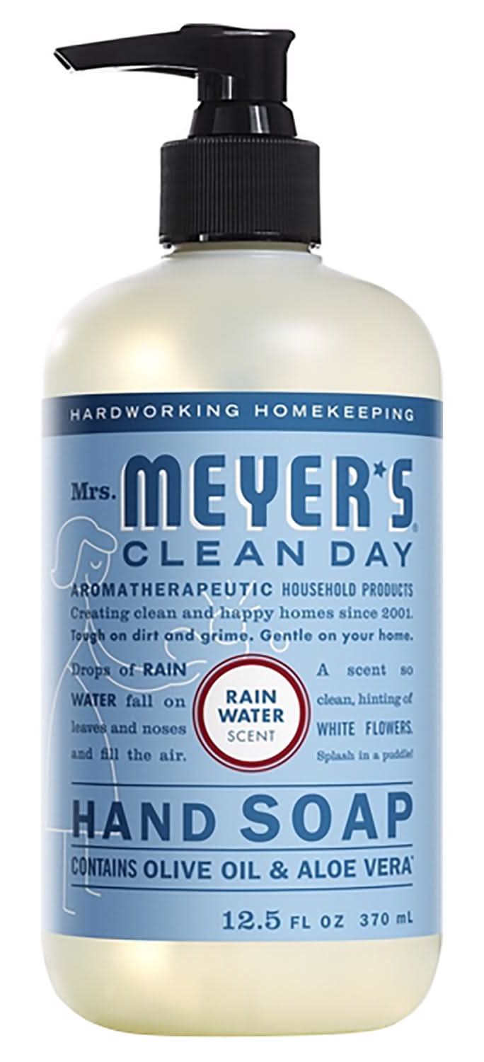 Mrs. Meyer'S Clean Day Rain Water Scent Liquid Hand Soap 12.5 Oz