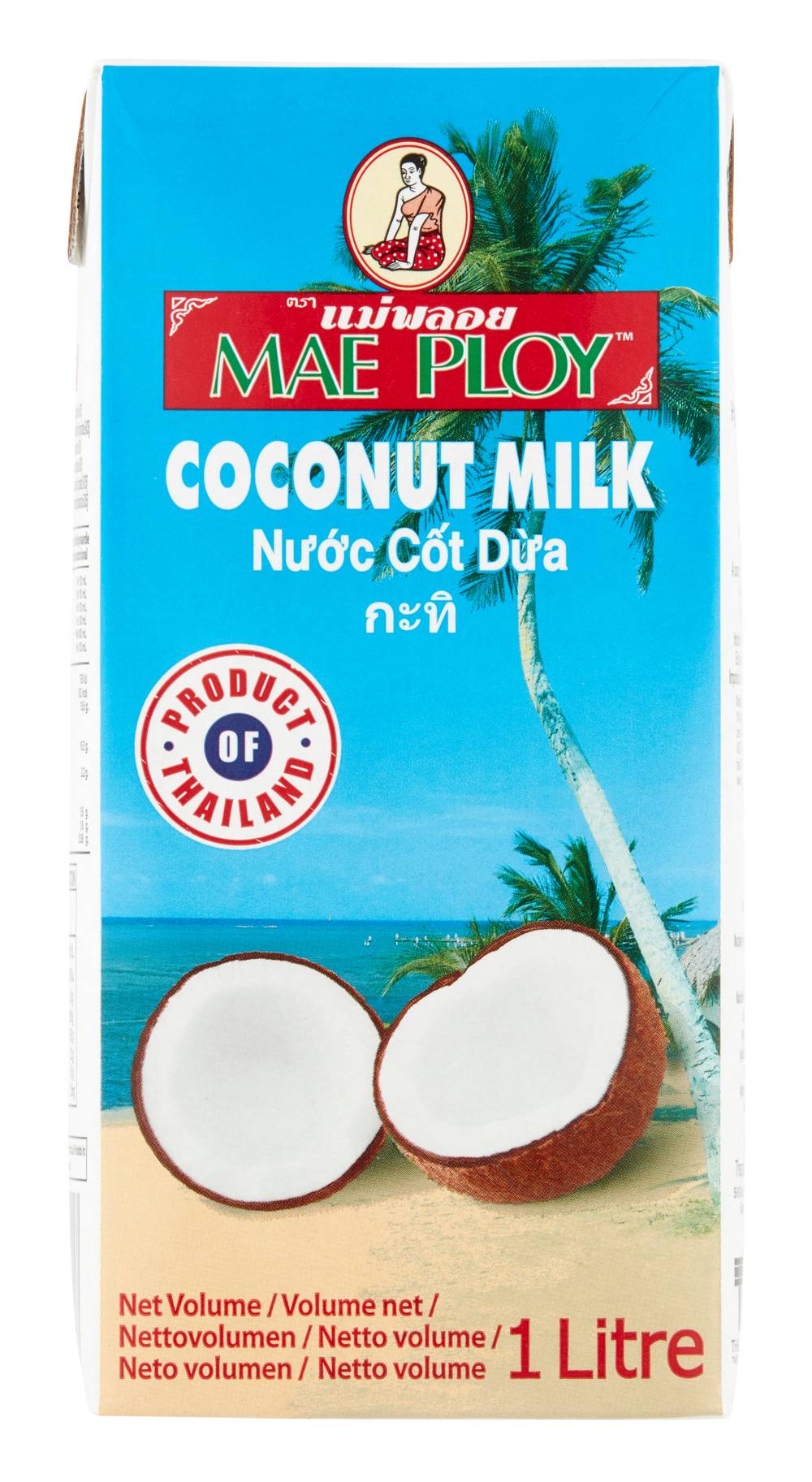 Mae Ploy Coconut Milk (1L)