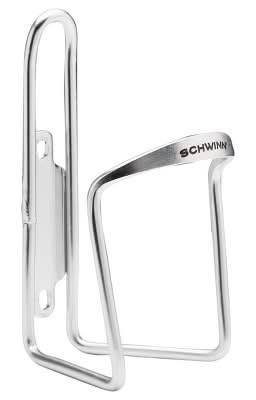 Schwinn Aluminum Bike Bottle Cage, Silver