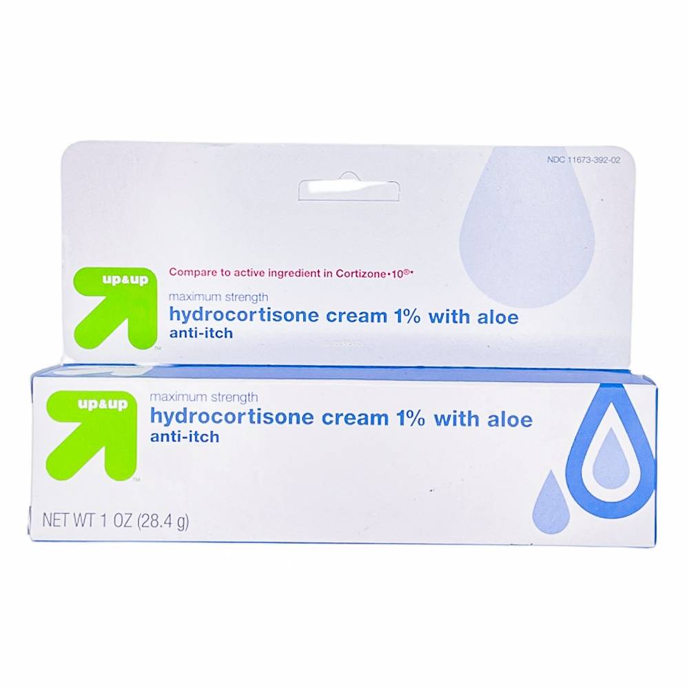 up&up Anti-Itch Hydrocortisone Maximum Strength Cream (1 oz)