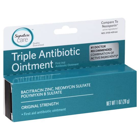 Signature Care Triple Antibiotic Ointment (1 oz)