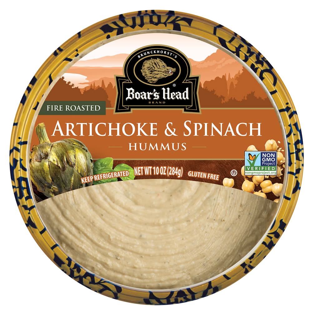 Boar's Head Artichoke & Spinach Hummus (10 oz)