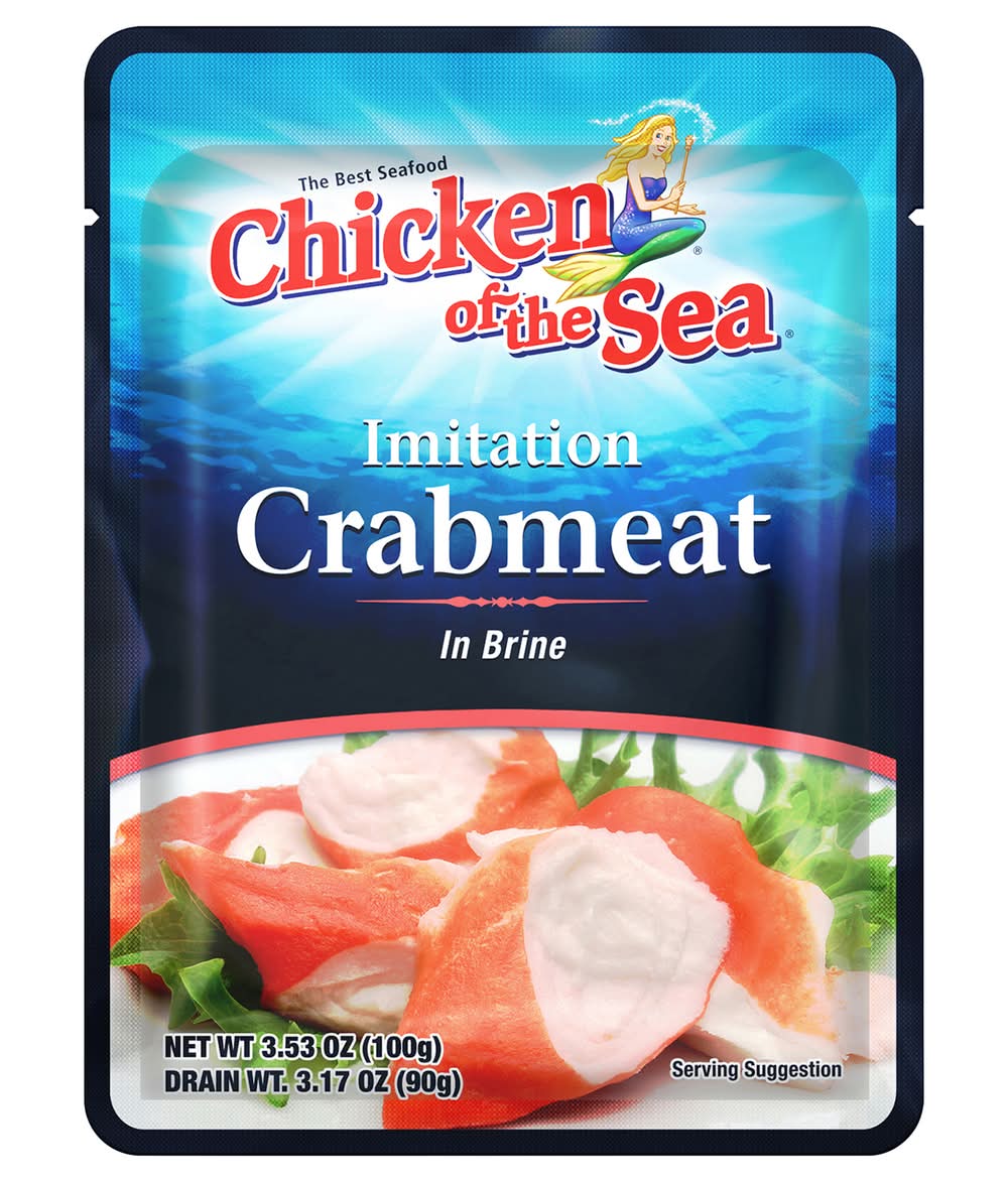 Chicken of the Sea Imitation Crabmeat in Brine Pouch (3.53 oz)
