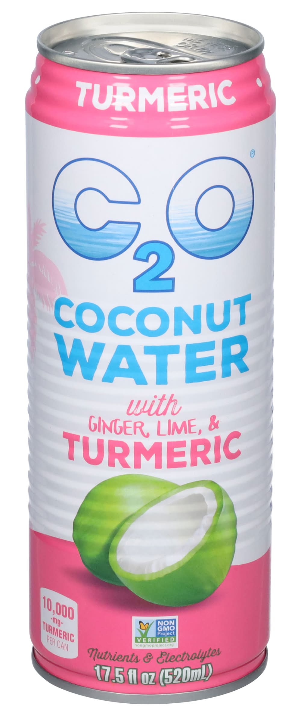 C2O Coconut Water, Ginger, Lime & Turmeric (17.5 fl oz)