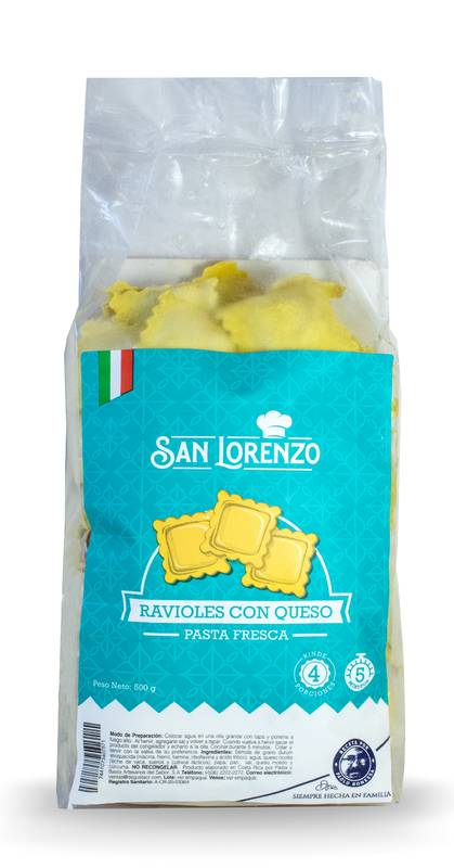 Ravioles San Lorenzo Queso 500 g