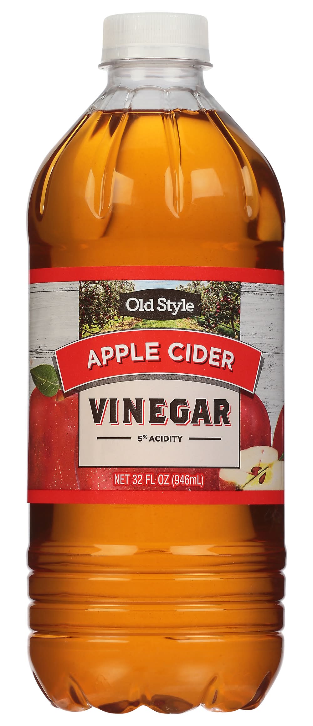 Old Style Vinegar 5% Acidity, Apple Cider (32 fl oz)