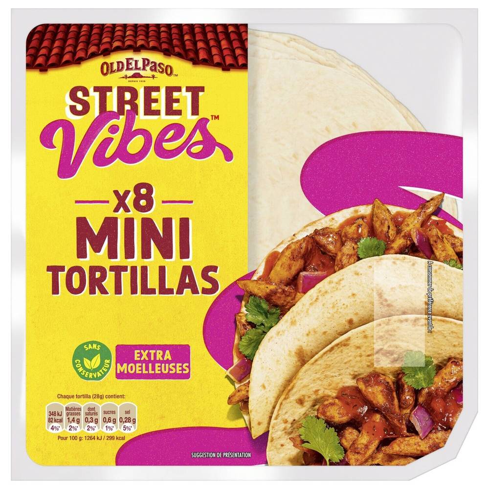 Old El Paso - Street vibes tortillas mini