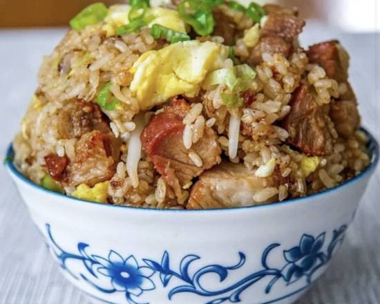 Roast Pork Fried Rice叉烧炒饭