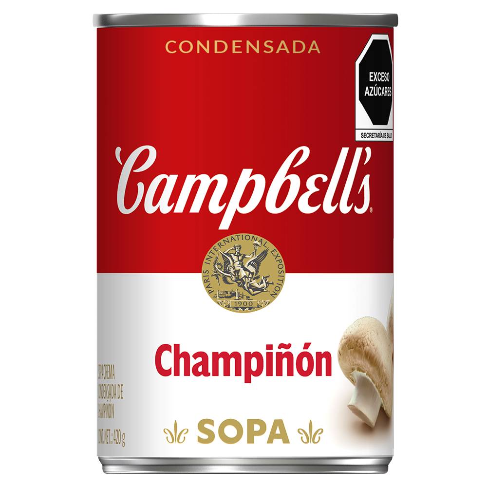 Campbell's crema condensada de champiñones (lata 420 g)