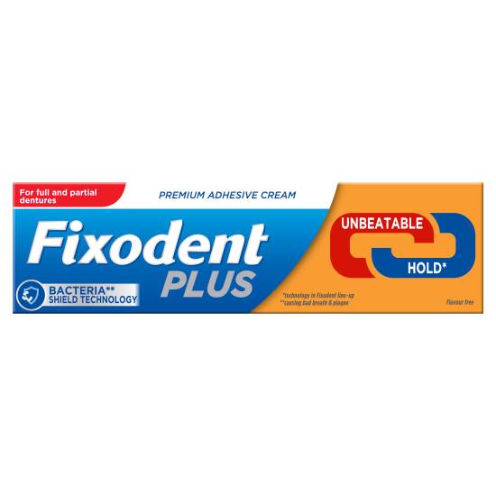 Fixodent Plus Best Hold Premium Denture Adhesive Cream