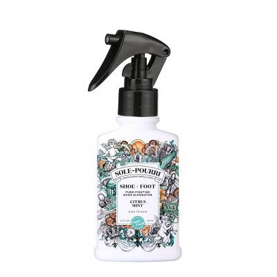 Sole-Pourri Shoe + Foot Funk Fighting Odor Refresher, Citrus-Mint (3.4 fl oz)