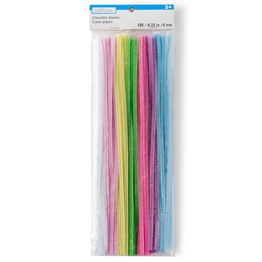 Creatology Pastel Chenille Pipe Cleaners Age 3+, Multicolor (100 ct)