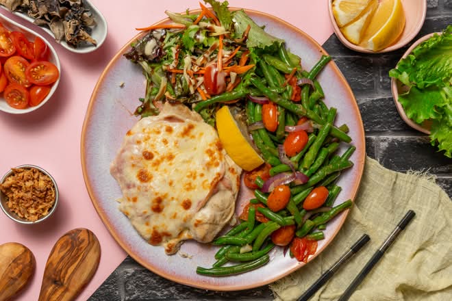 Escalope gratinée