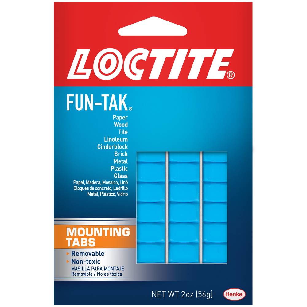 Loctite Fun Tak Mounting Tabs