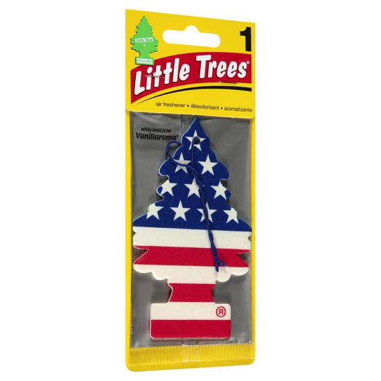 Little Trees America With Vanillaroma Air Freshener