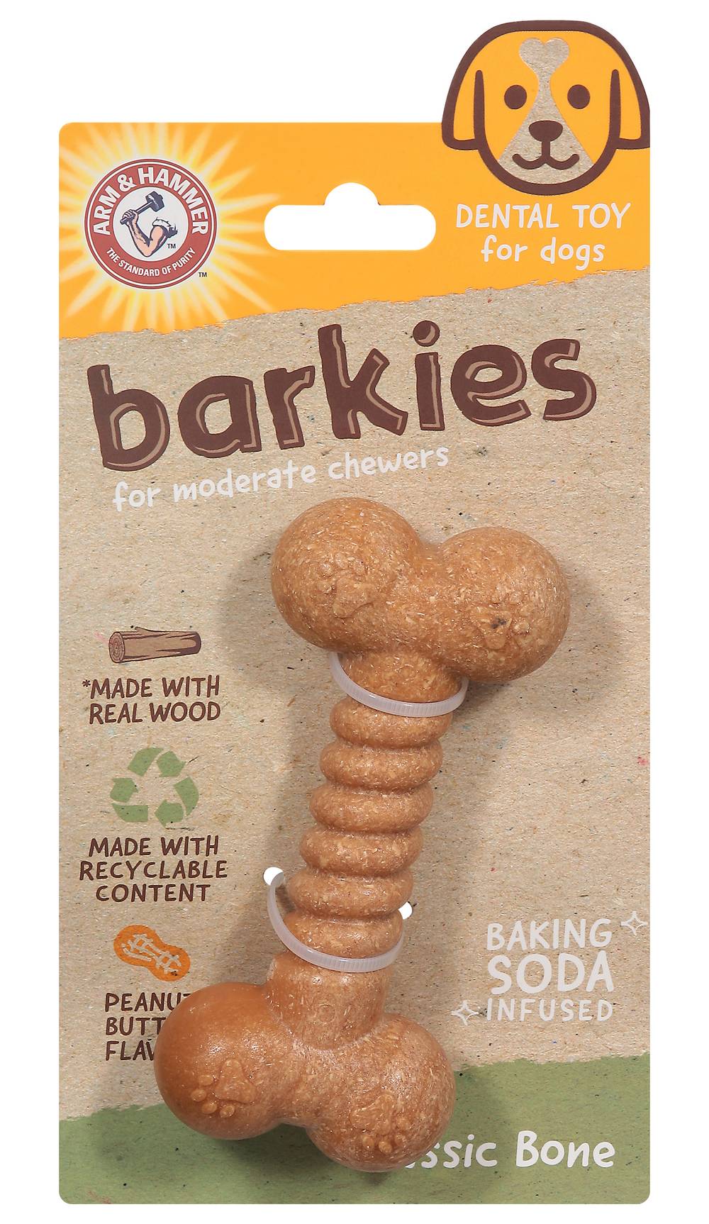 Arm & Hammer Classic Bone Dental Dog Toy
