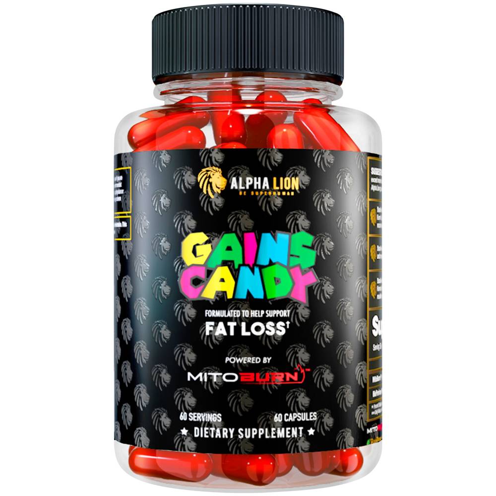 Gains Candy Formulated To Support Fat Loss (60 Capsules)