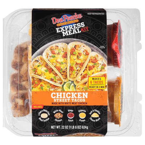 Don Pancho Chicken Street Tacos Express Meal Kit