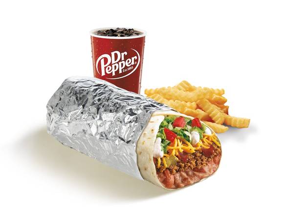 Epic Combo Beef & Bean Burrito Meal