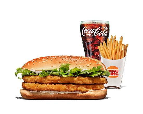 Double BK Chicken Value Meal