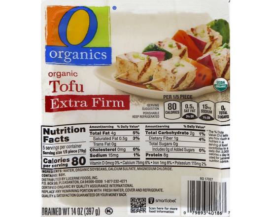 O Organics · Extra Firm Tofu (14 oz)