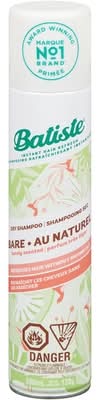 Shampooing sec batiste au naturel (200 ml, propre et léger) - batiste bare dry shampoo (200 ml, clean & light)