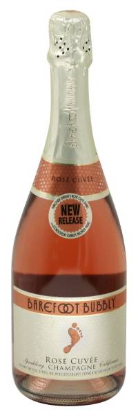 Barefoot Bubbly Brut Rose Wine (750 ml)