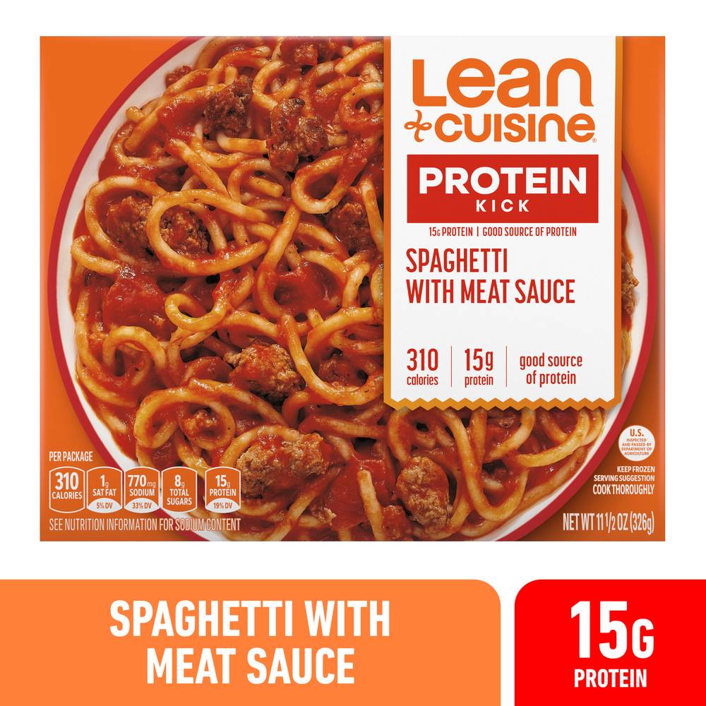 Lean Cuisine Spaghetti With Meat Sauce