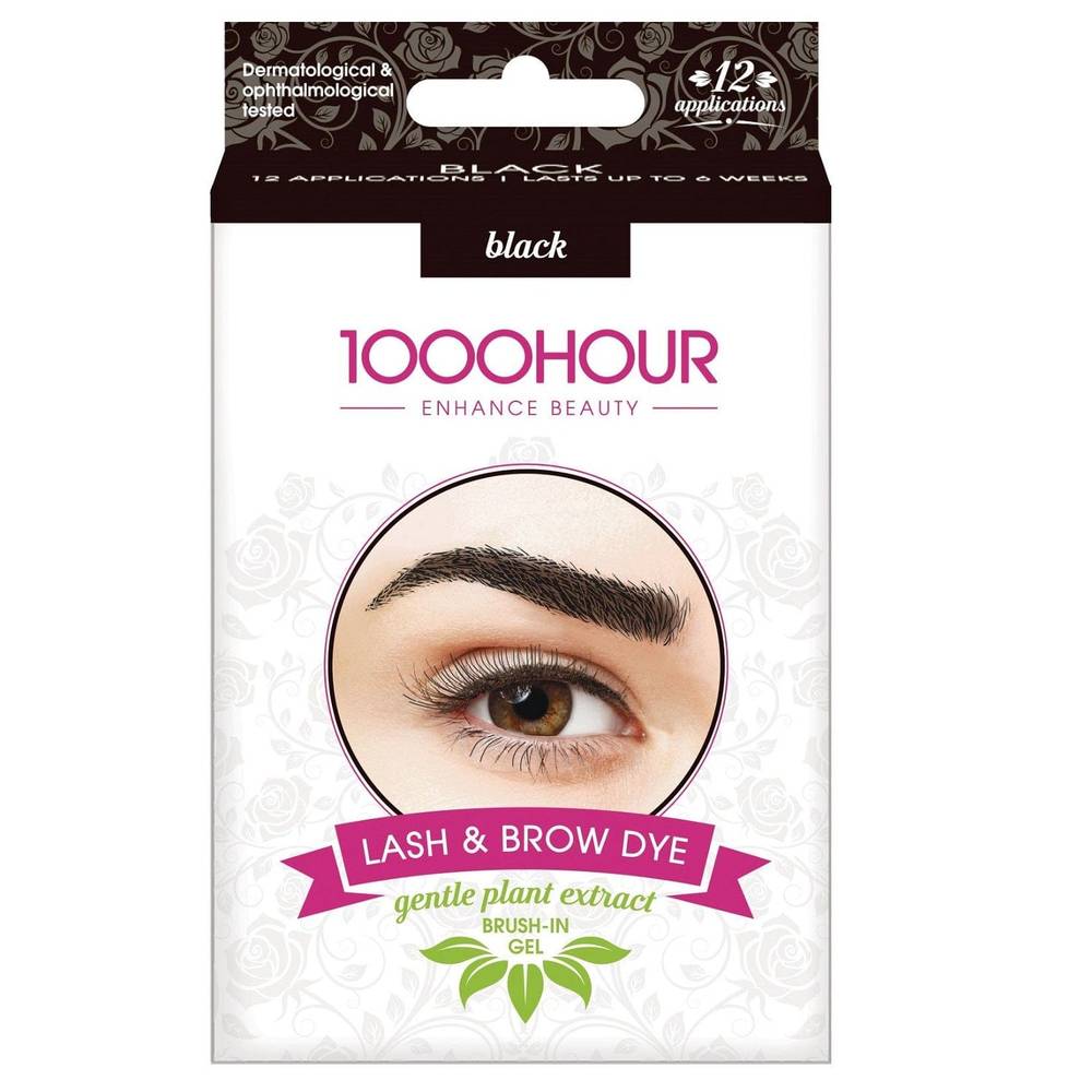 1000 Hr Lash & Brow Dye Natural Blk